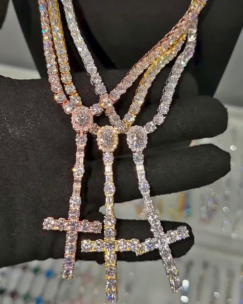 Cross Chain Necklace