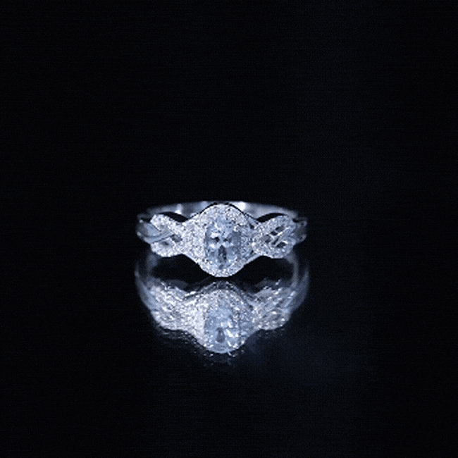 Lab Diamond Engagement Ring