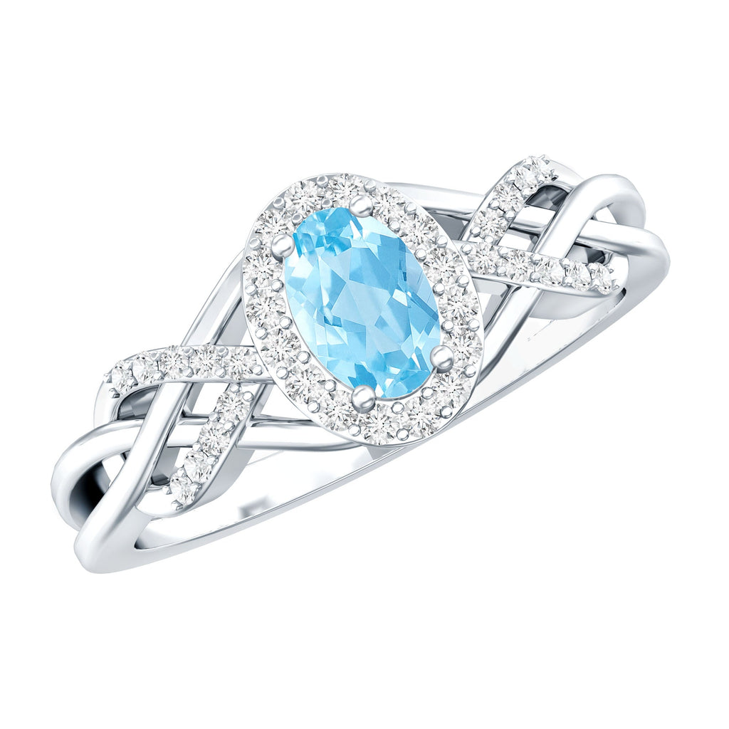 Lab Diamond Engagement Ring