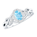 Lab Diamond Engagement Ring