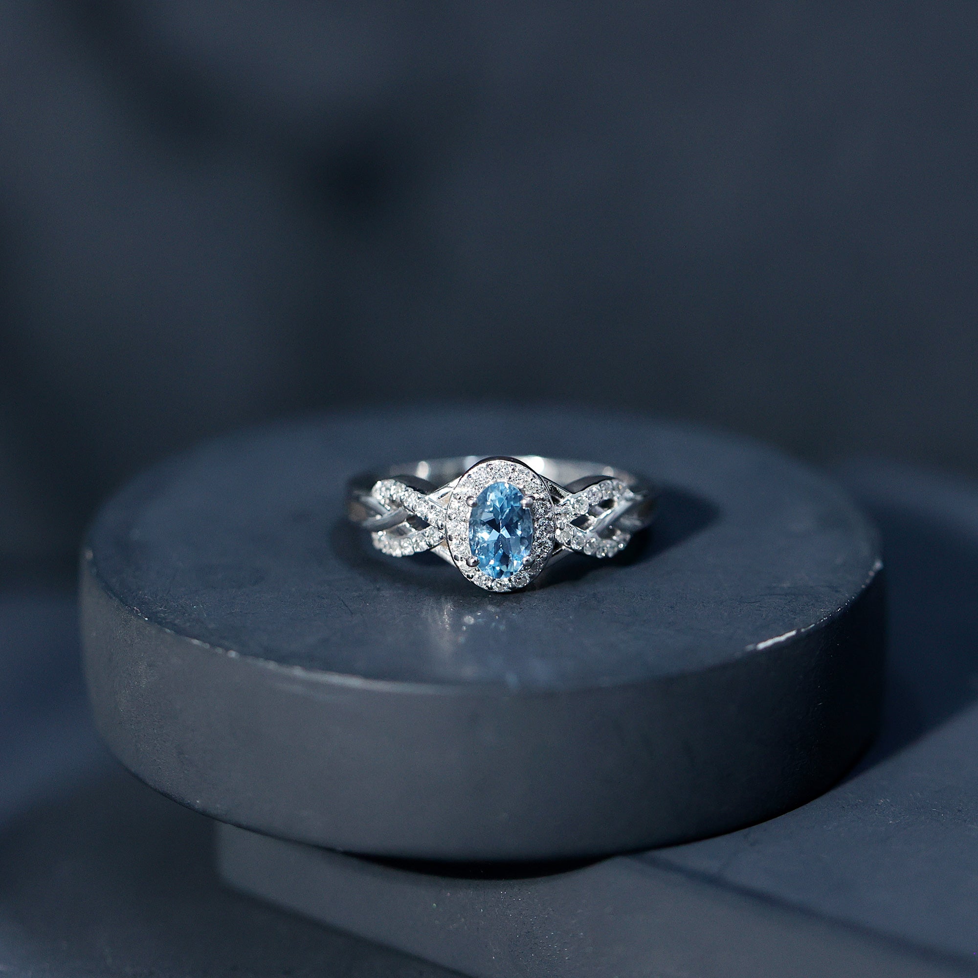 Lab Diamond Engagement Ring