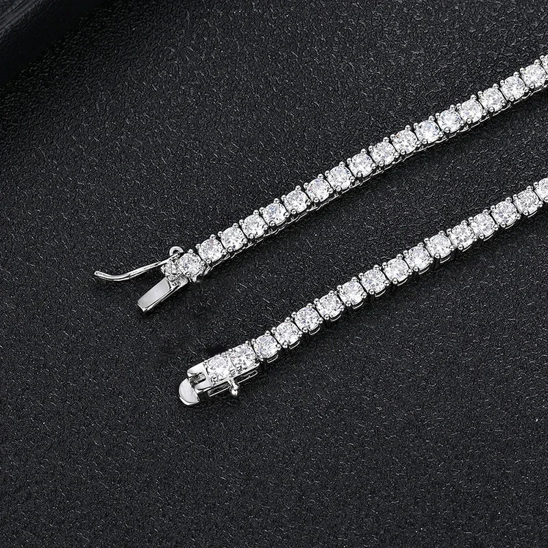 Moissanite Tennis Necklace