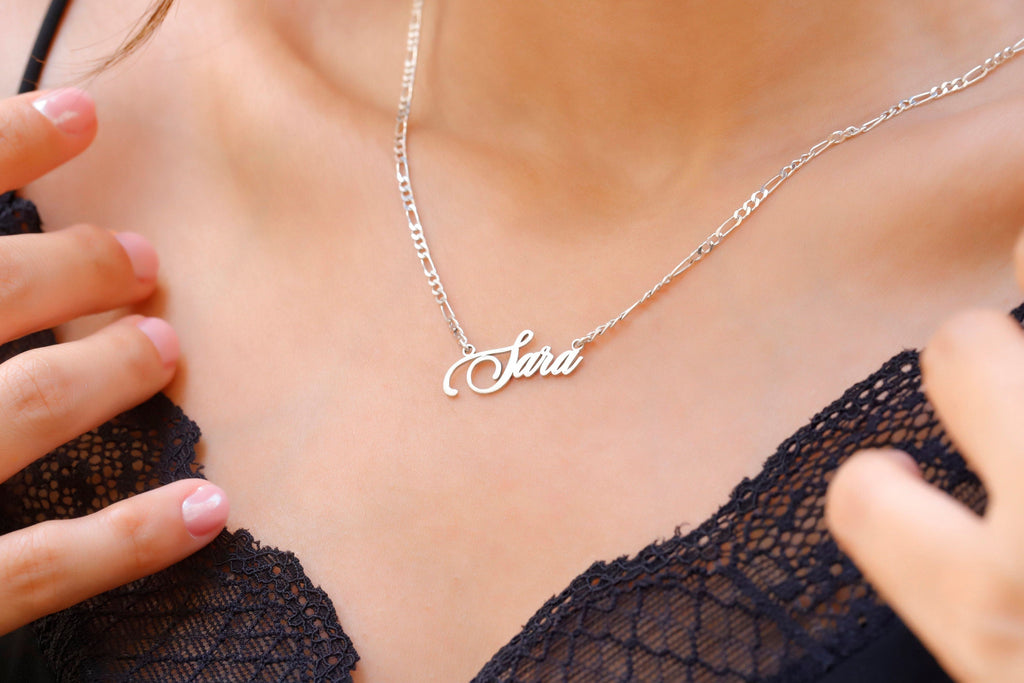Twist Chain Name Necklace | Personalized 14K Gold Filled